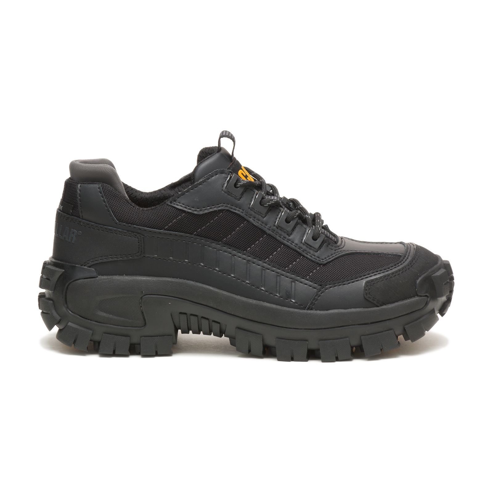 Caterpillar Shoes South Africa - Cat Men's Invader Steel Toe Steel Toe Shoes Black UM1639702